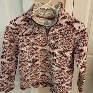 Kids Cuddly Sherpa Pullover